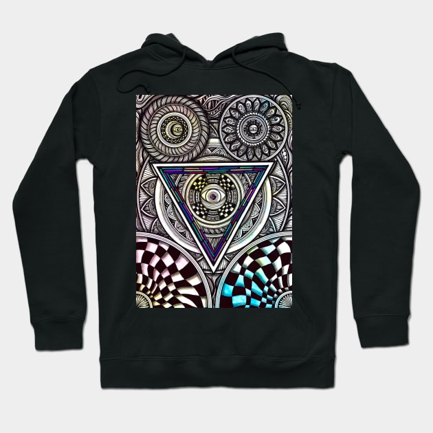 Hypnotic Eyes Hoodie by asiancoffeegirl